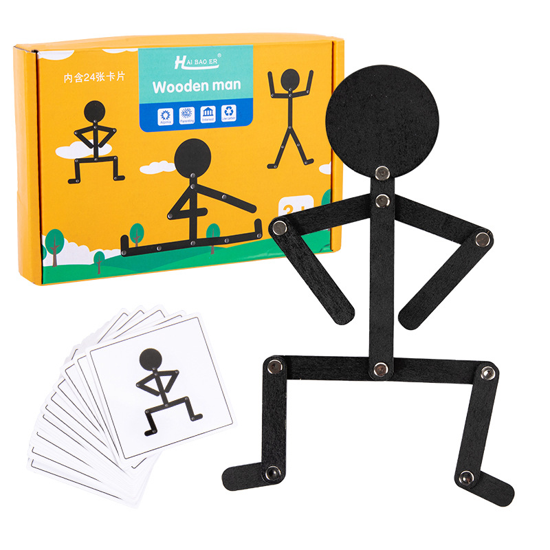 Woodworking Hobby - DIY-puzzelspeelgoed Borden Educatief spel Vroeg leren