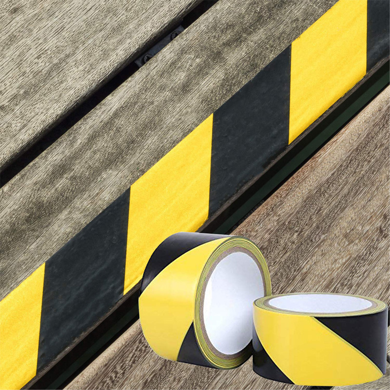 Woodworking Warehouse - 33M zwart en geel gevarenwaarschuwing veiligheidsstreeptape,