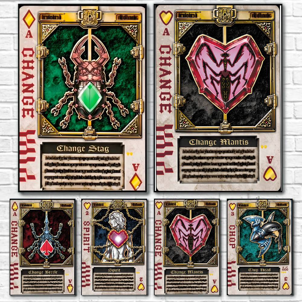 Drawknife Blade - K-Kamen Rider Blade Poker Card Poster