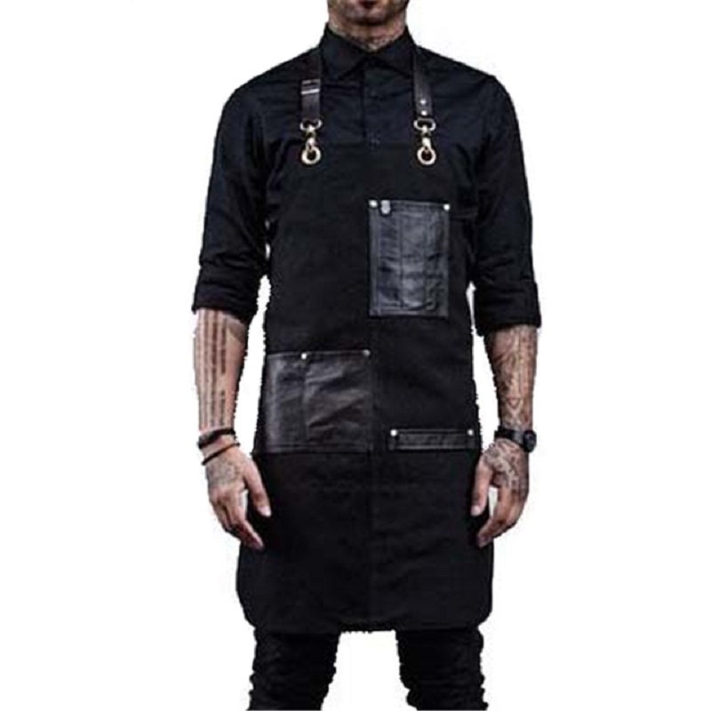 Woodworking Overalls - Custom Logo Zwart Canvas Multifunctionele Tool