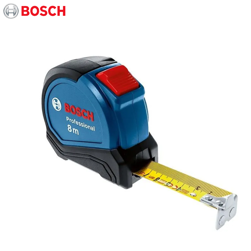 Woodworking Definition - Bosch 8M magnetische stalen meetlint dubbelzijdig