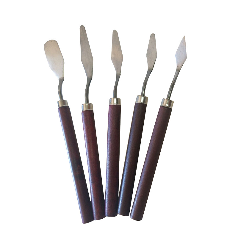 Drawknife Blade - 5Pcs Paletmes Schilderen Rvs Schraper Spatel