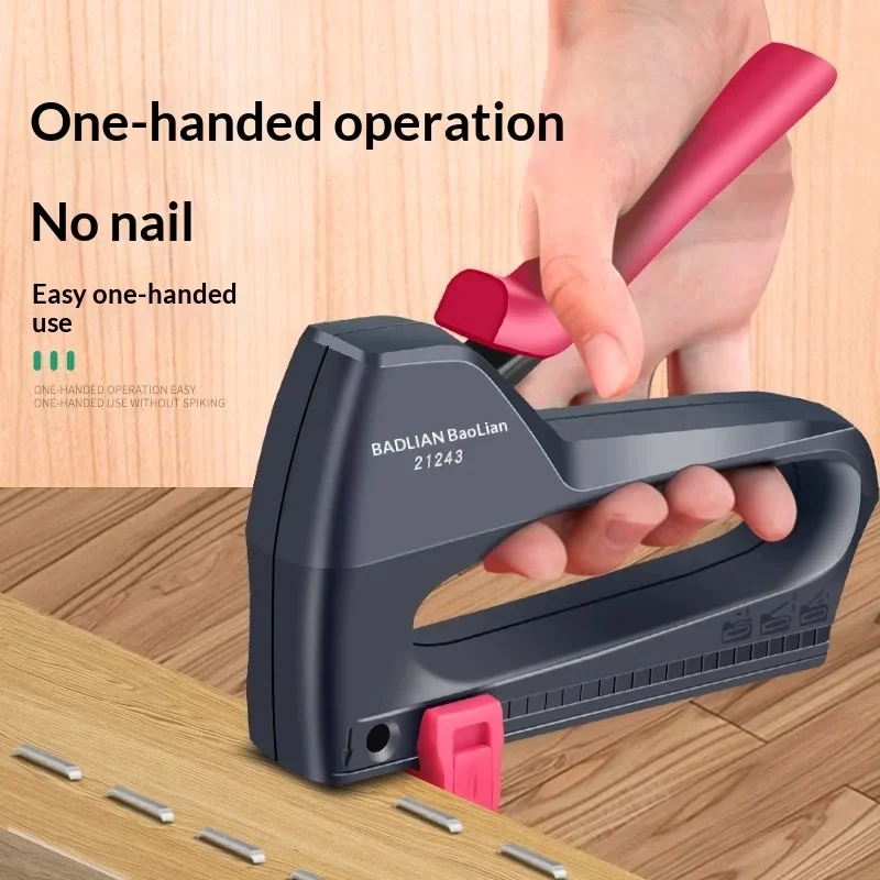 Woodworking Nail Gun - Professionele nagelpistoolset met 900 nietjes voor