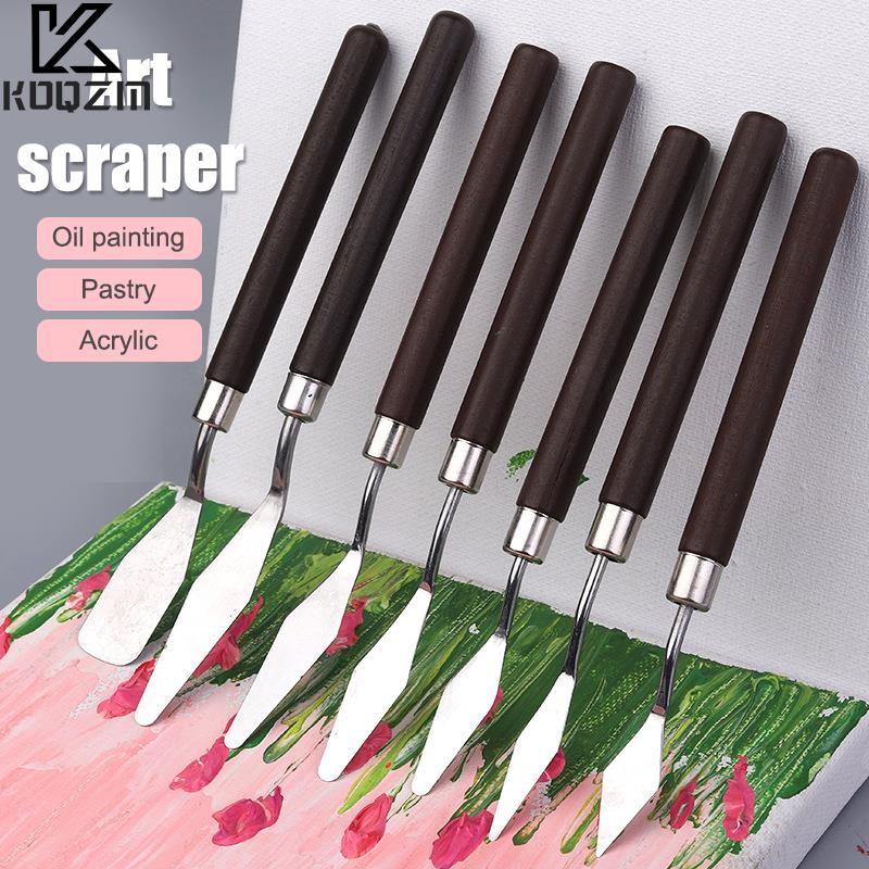 Drawknife Blade - 1-7 Stuks Rvs Spatel Kit Palet