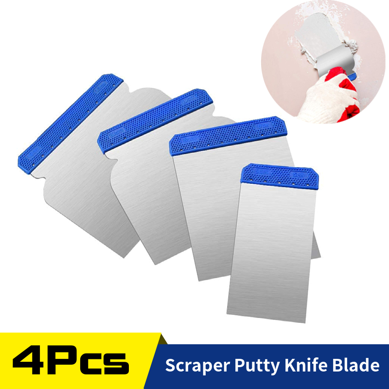 Drawknife Blade - 4 Stks/set Schraper Stopverf Mes Mes