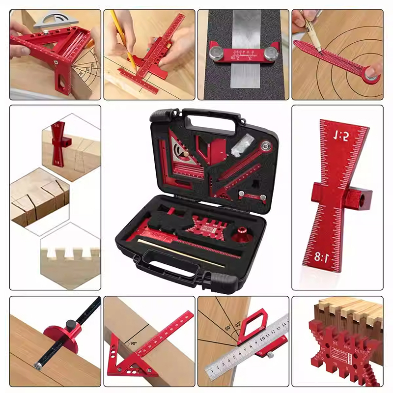 Meetinstrumentenset voor houtb - Woodworking Free Plans recensie en prijs