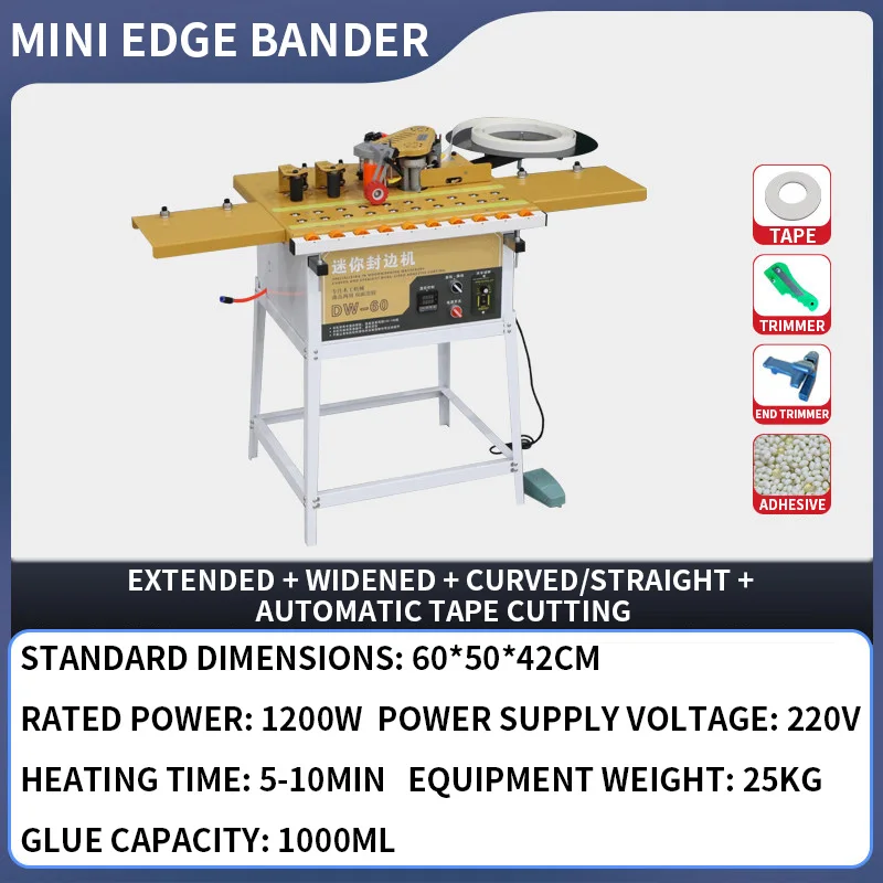 DW-60 Mini Kantenaanlijmer, Ko - Woodworking Edge recensie en prijs