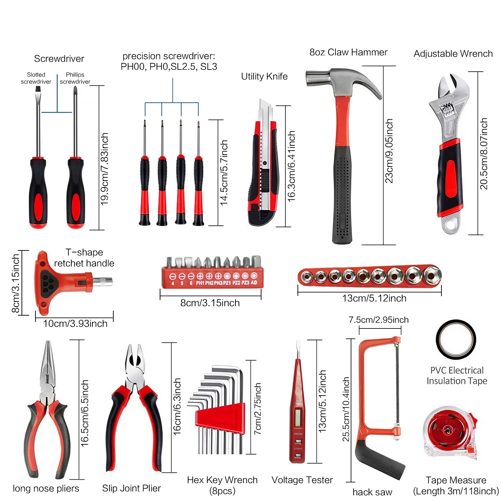 39/45-delige huishoudelijke ha - Woodworking Hand Saw recensie en prijs