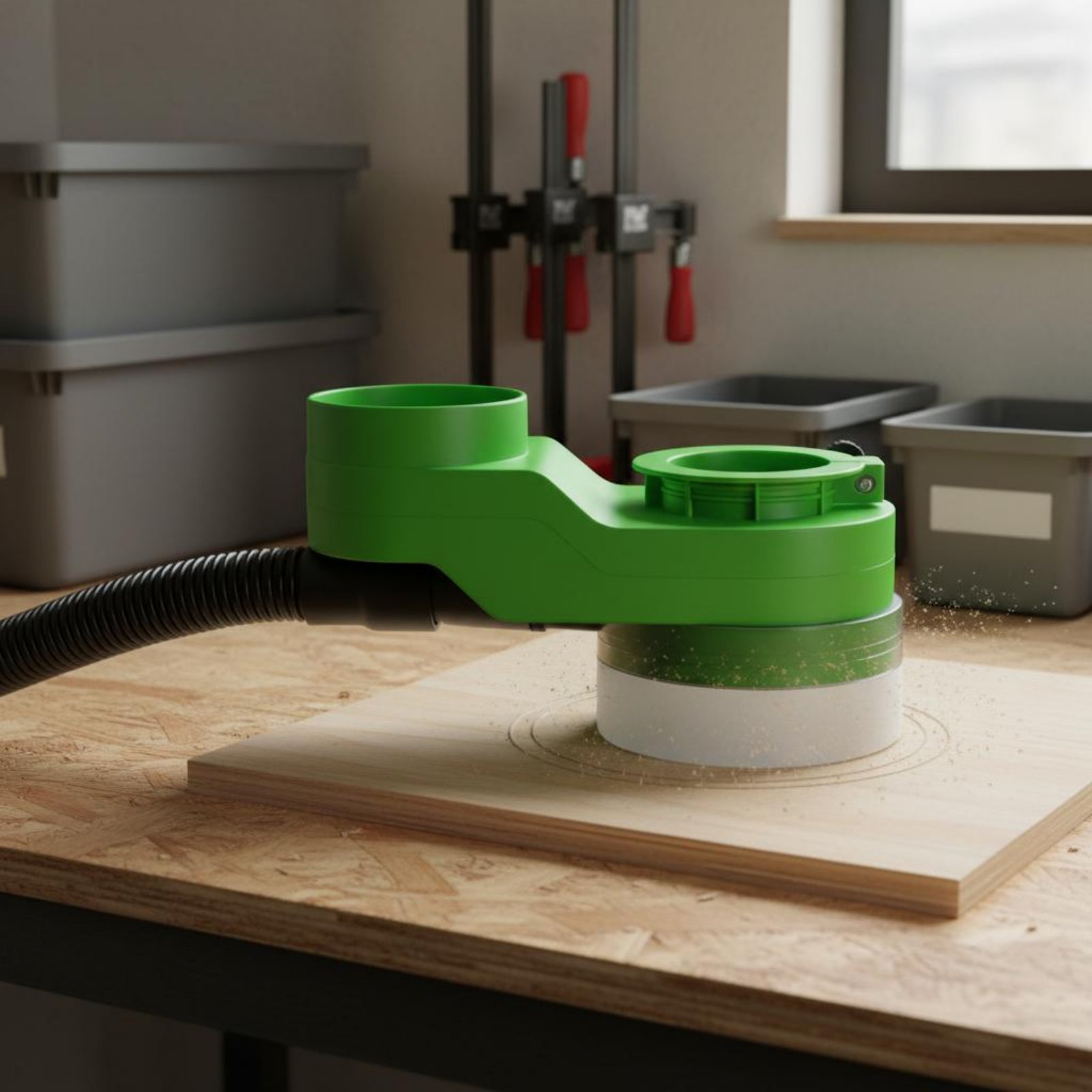 Spindelstofkap Schone snijmach - Woodworking Machines recensie en prijs