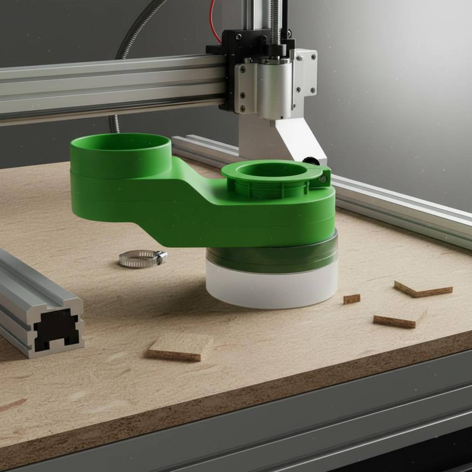Spindelstofkap Schone snijmach - Woodworking Machines recensie en prijs