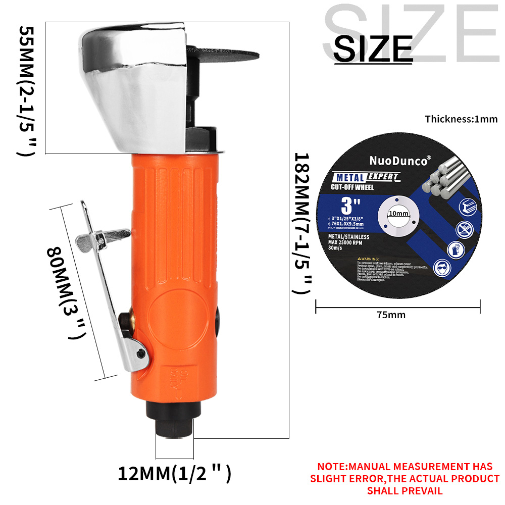 3-Inch Pneumatische Snijmachin - Woodworking Asmr recensie en prijs