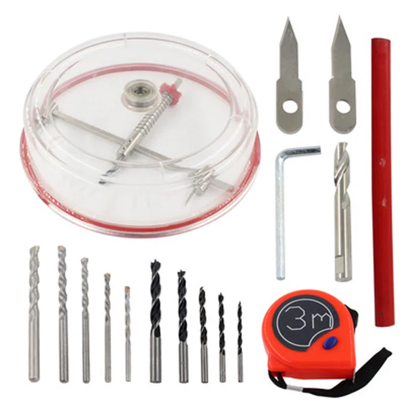 Verstelbare gatenzaagset, boor - Woodworking Edge recensie en prijs