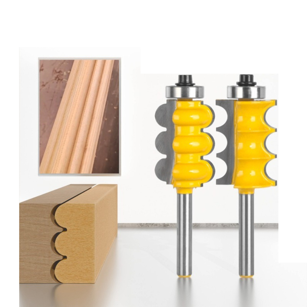 Decoratief mes met drie kralen - Woodworking Knives recensie en prijs
