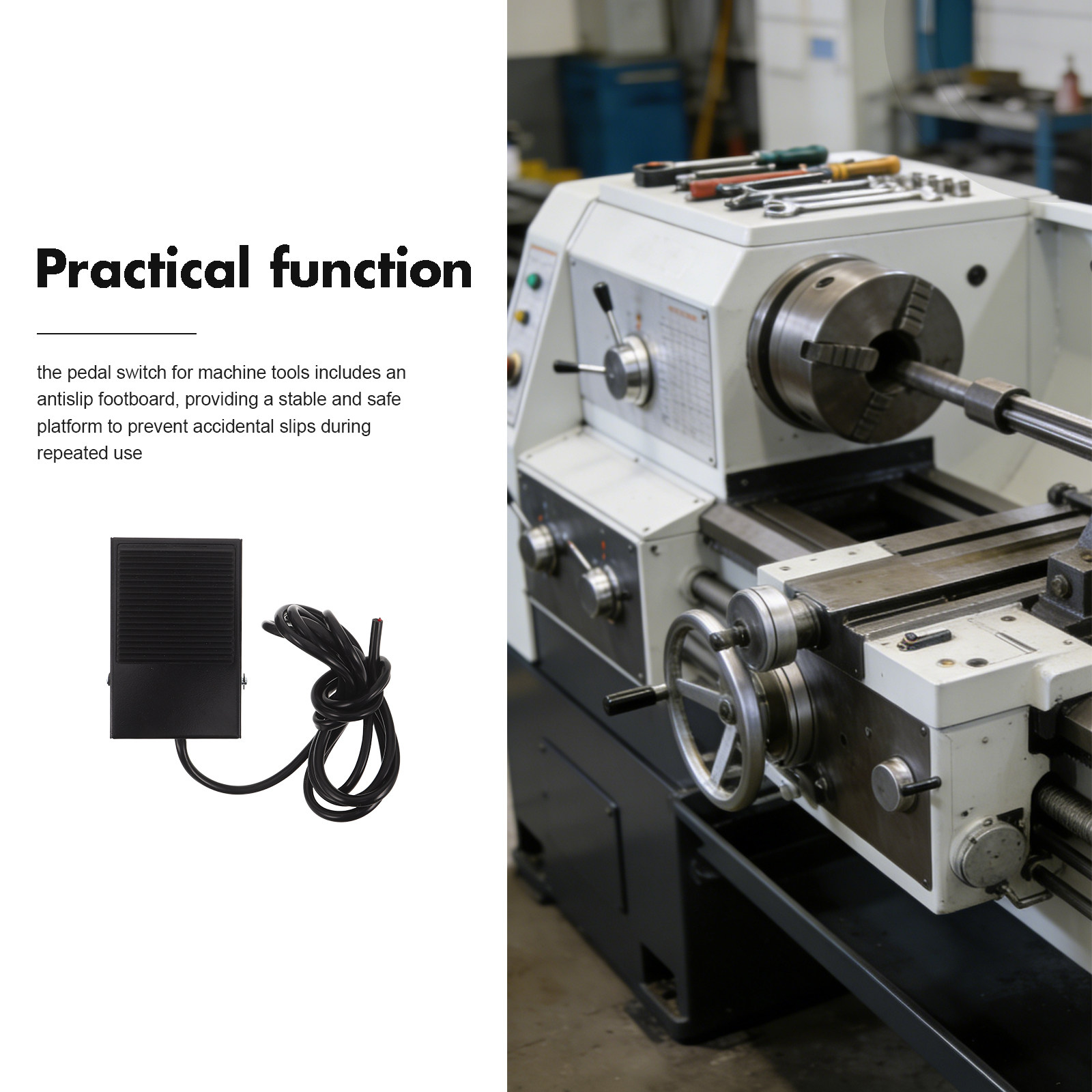 Momentane voetpedaalschakelaar - Woodworking Machines recensie en prijs