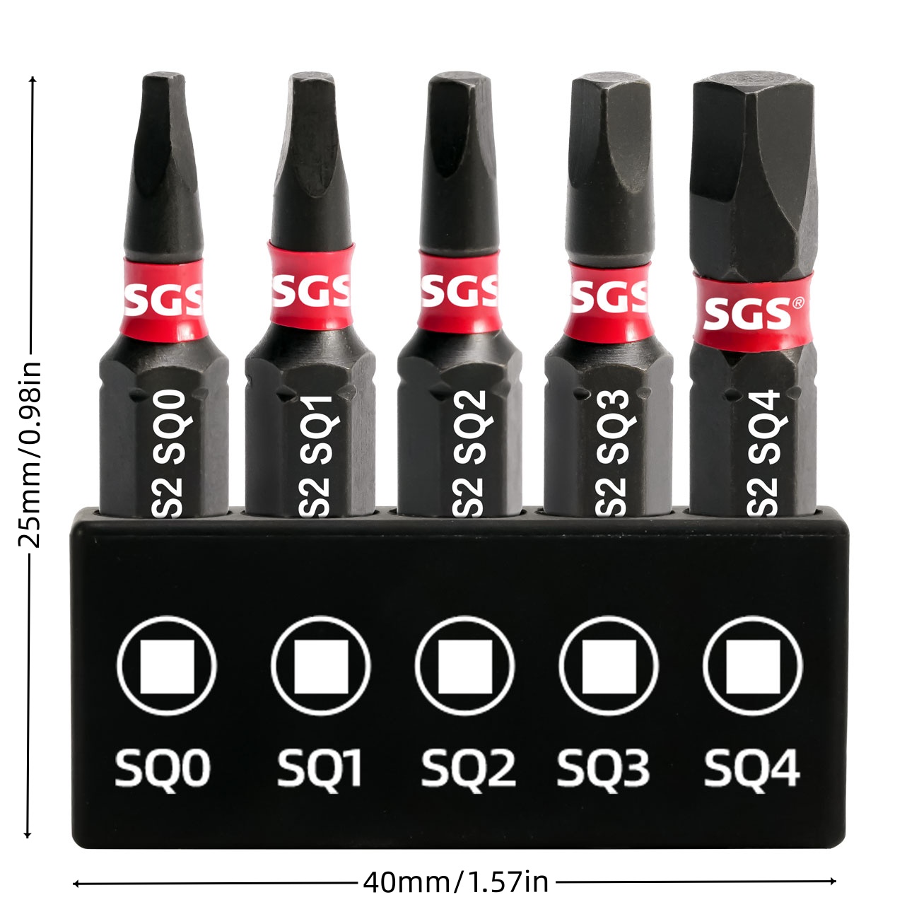 5 stuks, 25 mm korte vierkante - Woodworking Asmr recensie en prijs