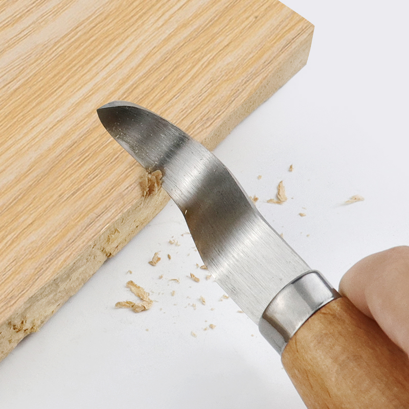 Roestvrij ijzeren vleesmes Beu - Woodworking Knives recensie en prijs