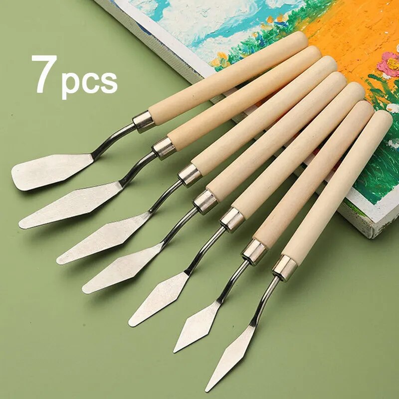 7 stks/set roestvrijstalen oli - Drawknife Blade recensie en prijs