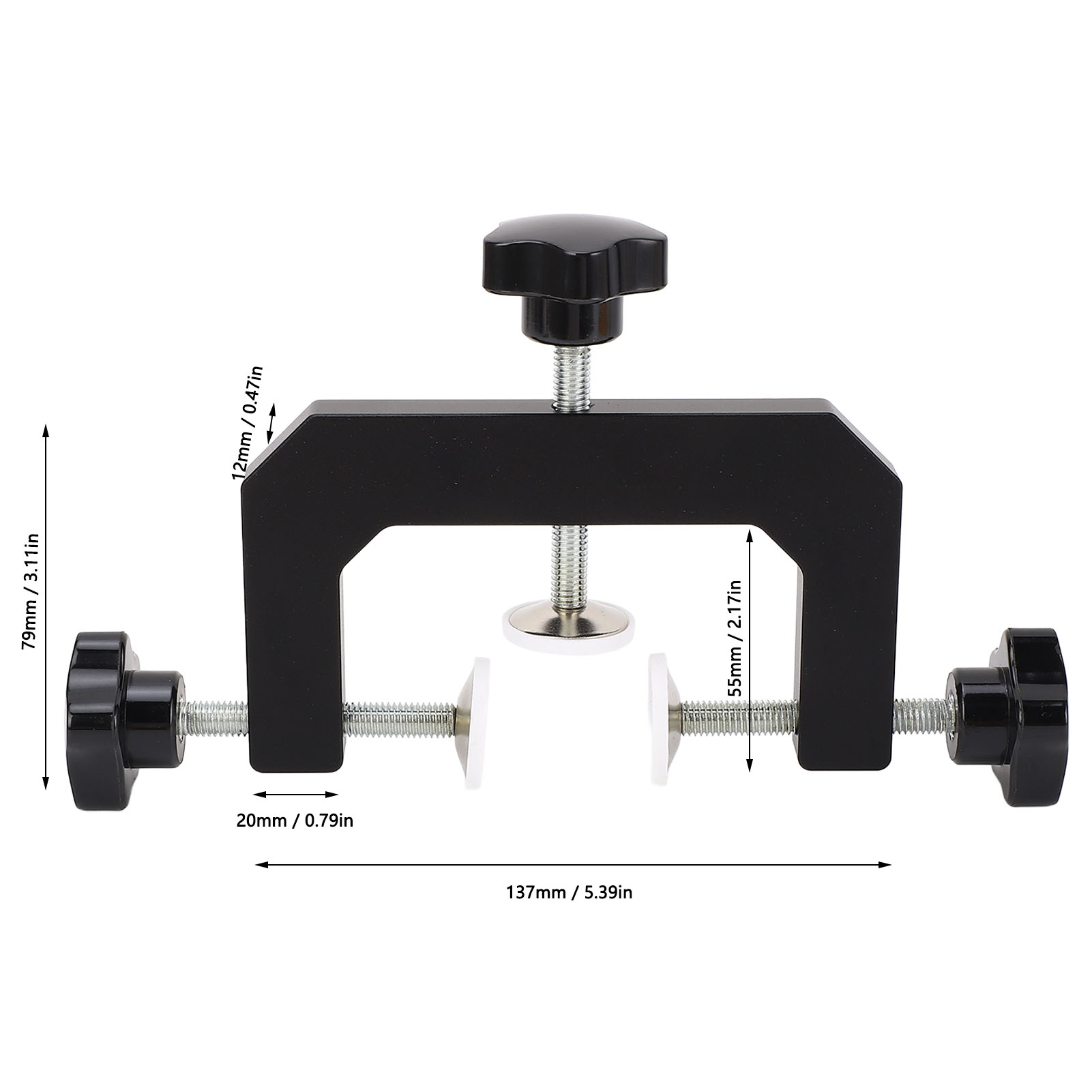 3-weg G-klem van aluminiumlege - Woodworking Edge recensie en prijs
