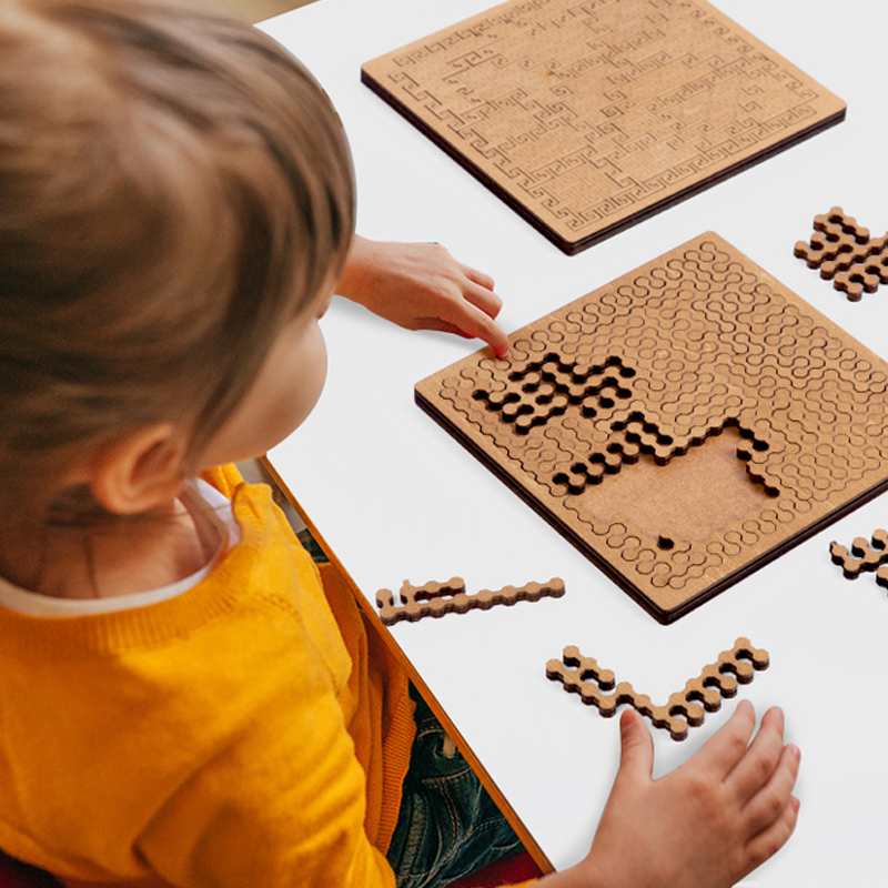 Onmogelijke houten puzzel IQ-p - Woodworking Hobby recensie en prijs