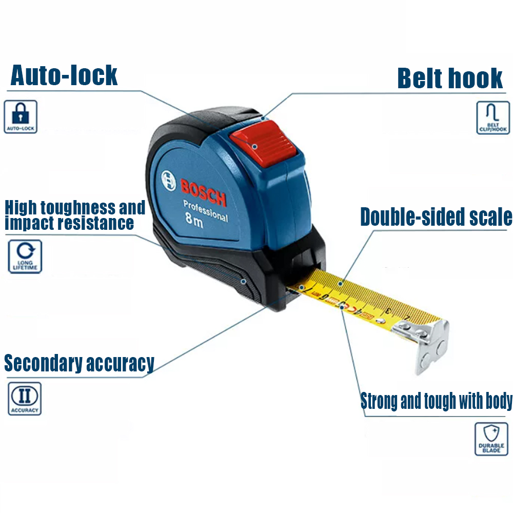 Bosch 8M magnetische stalen me - Woodworking Definition recensie en prijs