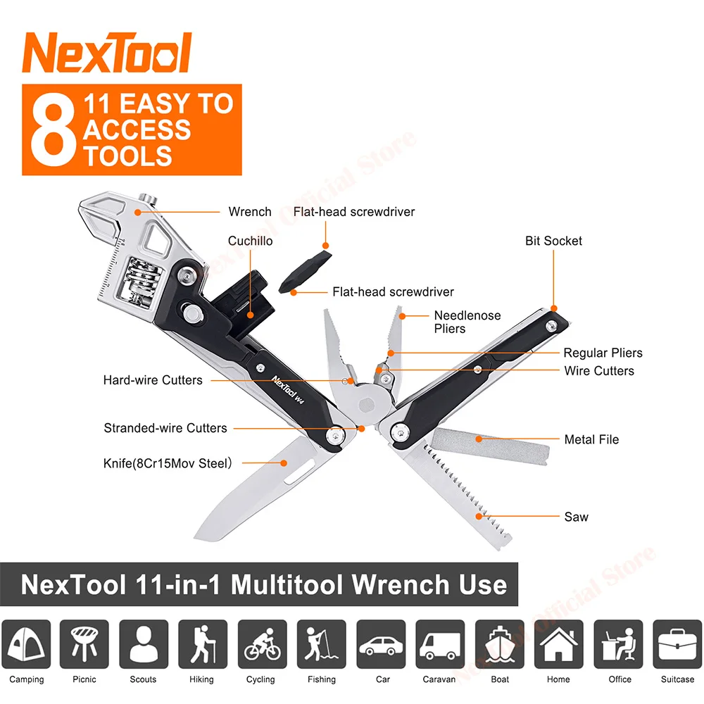 NexTool Multitool Wrench W4 11 - Woodworking Hand Saw recensie en prijs