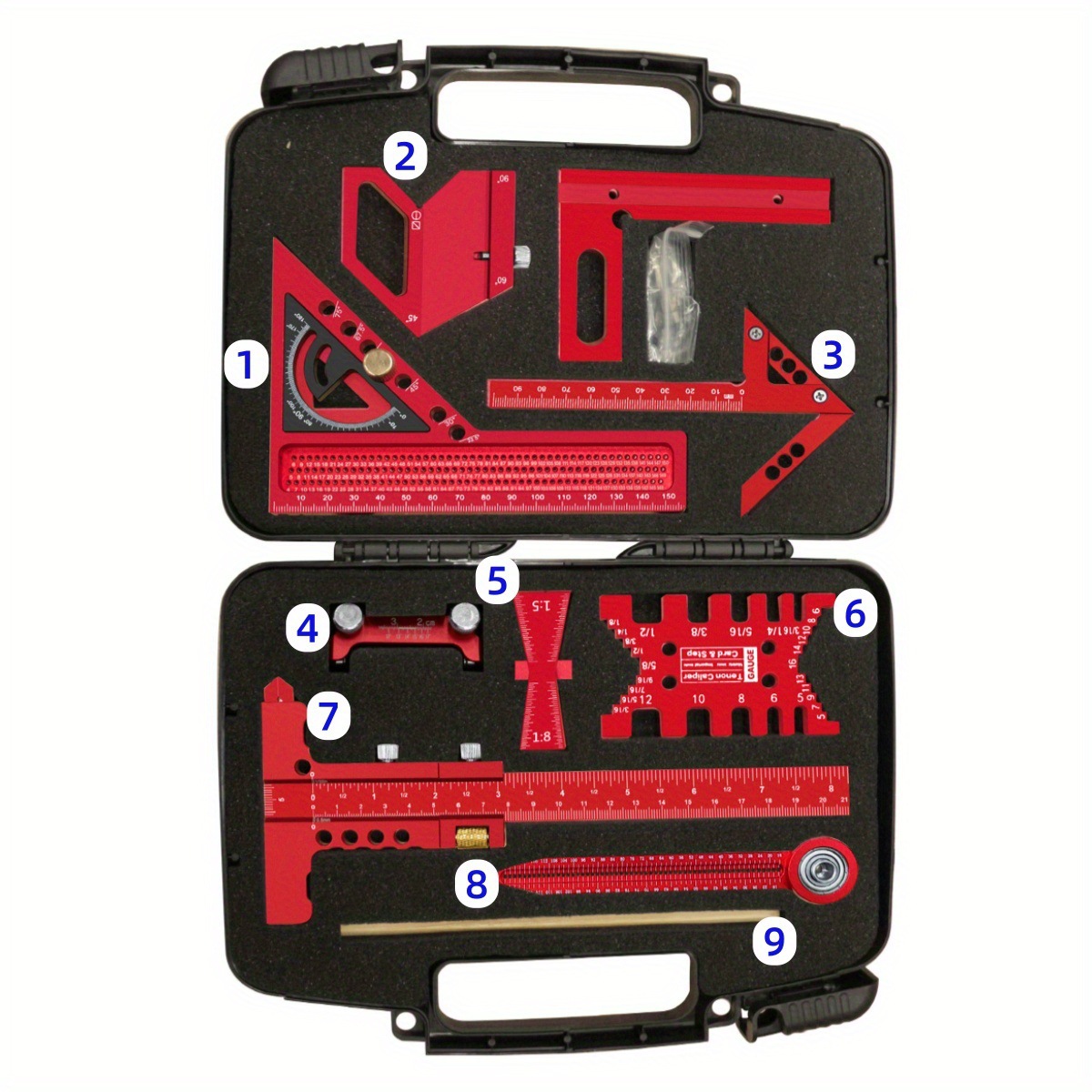 10-delige timmermansmeetset me - Woodworking Free Plans recensie en prijs