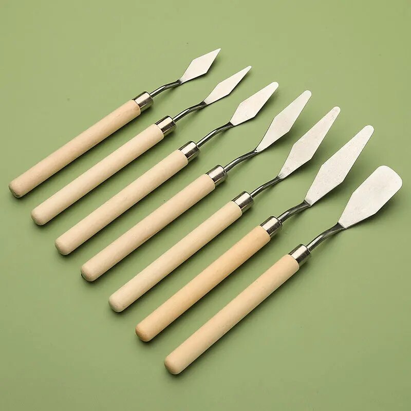7 stuks roestvrij staal schild - Drawknife Blade recensie en prijs