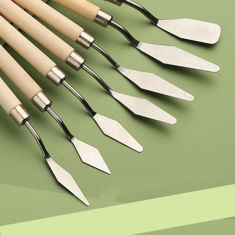 7 stuks roestvrij staal schild - Drawknife Blade recensie en prijs