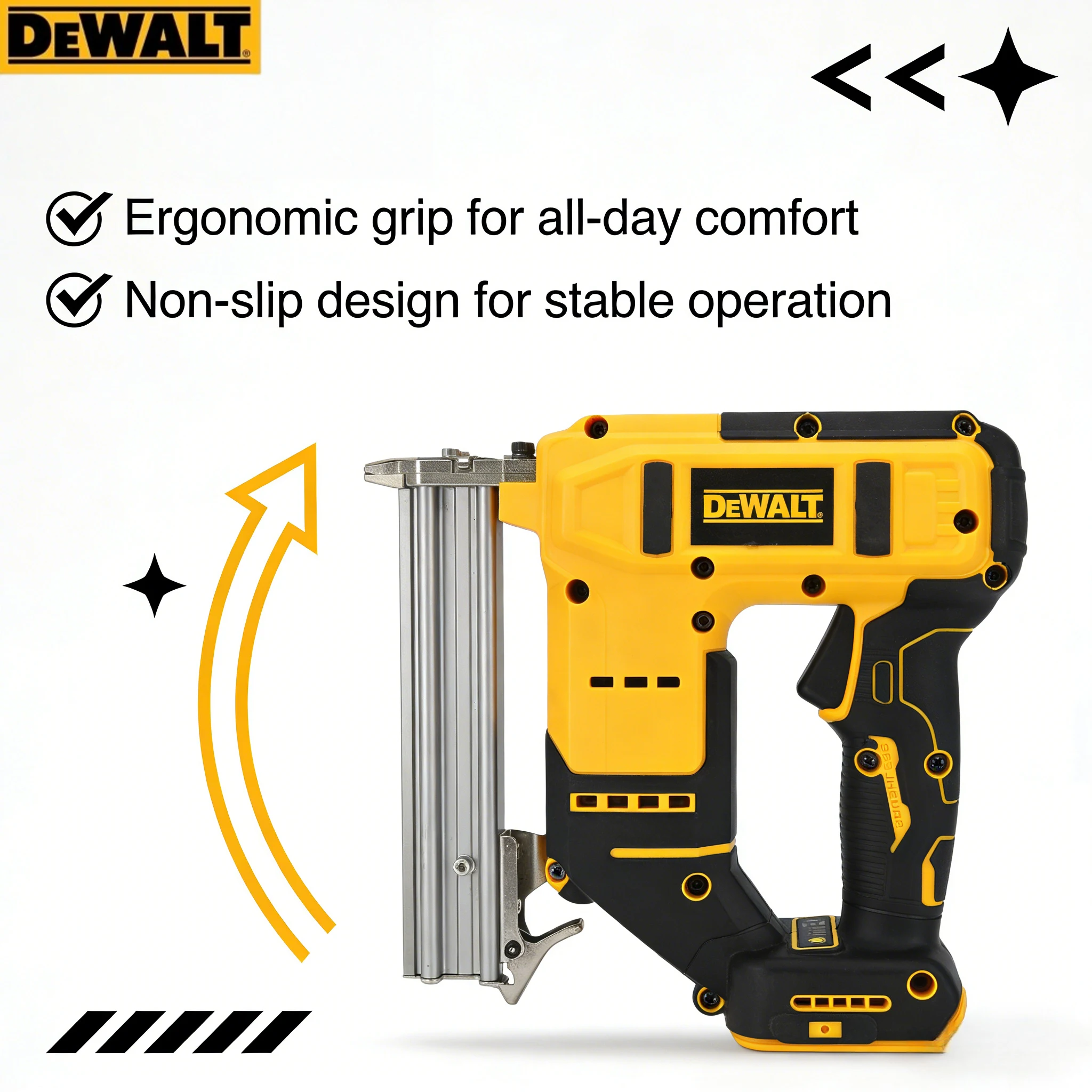DEWALT Compact 18 Gauge Accu-n - Woodworking Nail Gun recensie en prijs