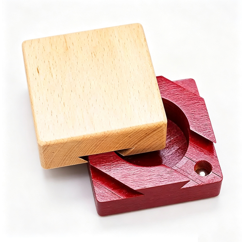 Houten puzzeldoos met geheim v - Woodworking Hobby recensie en prijs